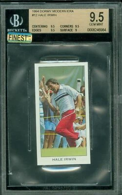 1993 DORMY ERROR # 12 DALE IRWIN BGS 9.5 MAC FINEST GRADED * - Image 1 of 2