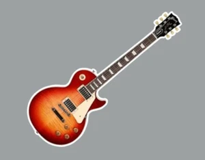 1959 Gibson Les Paul Standard Guitar Laptop Sticker - Imagen 1 de 6