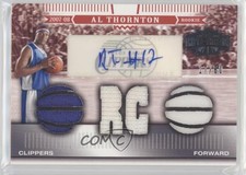 2007-08 Topps Triple Threads Relic /50 Al Thornton #136 Rookie Auto RC