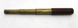WW2 Britannic B.C. & Co. 3-Draw 15x brass & Leather Bound Telescope - Picture 1 of 13