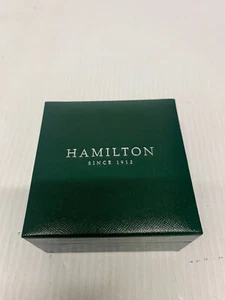 Hamilton Since 1912 Uhrenbox grün KOSTENLOSER VERSAND - Bild 1 von 5