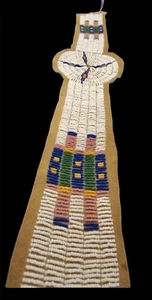 Tiras con cuentas para abrigo chaqueta camisa de guerra, pantalones y mantas de nativos americanos - Imagen 1 de 3