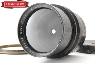 [NEAR MINT] Wollensak Rochester Verito 8 3/4 inch Diffused Focus F/4 Barrel Lens - Image 1 of 4