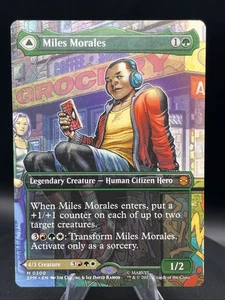 Miles Morales (0200) (Borderless) - 200 - NM - Marvel's Spider-Man - MTG - Picture 1 of 10