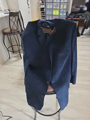 Lauren Ralph Lauren 50R Navy Corduroy Sport Coat Blazer - Image 1 of 4