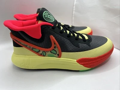 Nike Kyrie 8 GO PS Tenis Negro/Limón Gasa DQ8077-003 Talla 3Y Foto 1 de 4