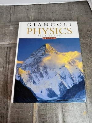 Physics Giancoli Sixth Edition Principles with Applications 2005 - Image 1 of 4