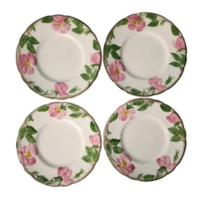 Franziskaner Wüstenrose Brot & Butter Teller 6 Zoll USA 4er Set - Bild 1 von 8