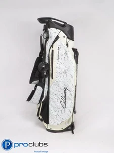 New! Callaway Fairway+ Teal Splatter 5-Way Stand Bag w/ Rain Hood - 442118 - Picture 1 of 5