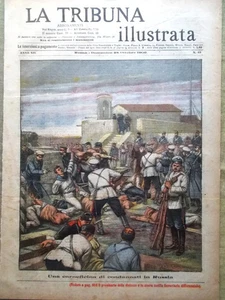 La Tribuna Illustrata 28 Ottobre 1906 Torre del Greco Carte Gioco Averno Parigi - Picture 1 of 1