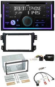JVC Lenkrad USB 2DIN DAB Bluetooth CD Autoradio für Opel Agila B Suzuki Splash 2 - Bild 1 von 11