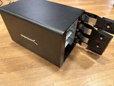 Sabrent DSSC4B USB 3.2 4-Bay 3.5 in SATA Hard Drive Dock, 45w PSU, Upgraded Fan - Image 1 of 4