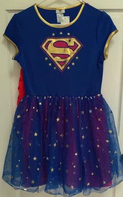 Vestido Super Girl Super Hero VER FOTOS Niñas XL XXL NUEVO Foto 1 de 4