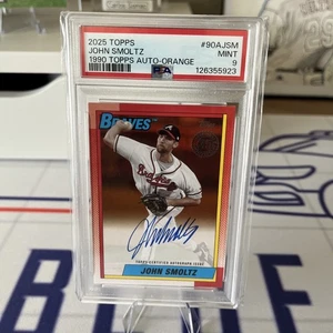 Autógrafos de béisbol Topps serie 1 2025 - 1990 John Smoltz #90A-JSM 2/25 - Imagen 1 de 5