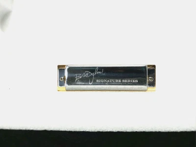    Hohner  Bob Dylan Signature Series Harmonica-Key of "C" (Mint) - Image 1 of 4