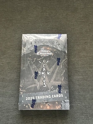 2025 Topps Chrome WWE X Cactus Jack Hobby Box Sealed - Image 1 of 2