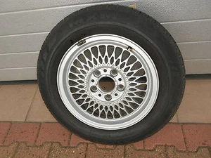 BMW E30 E36 Z3 Alufelge 1180448 Aluminium Felge 7J x 15 Zoll mit Reifen 225/55  - Bild 1 von 1