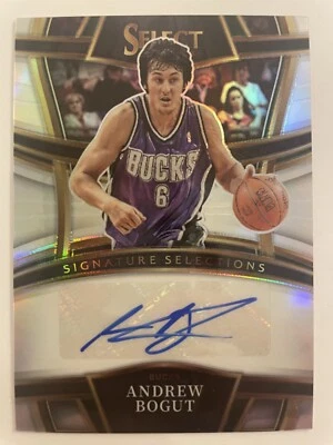 2022-23 Panini Select Silver Prizm Auto Andrew Bogut Signature Selections SS-ABG Foto 1 de 2