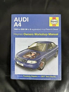 Audi A4 1995-2000 (M to X Reg) Haynes Manual Petrol Diesel 3575 - Picture 1 of 2