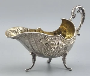 Sauciere 800er Silber Soßenschale Saucenschüssel Gebrüder Dingeldein Hanau (P63) - Bild 1 von 7