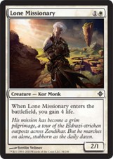 4x Lone Missionary ~ Near Mint Rise of the Eldrazi MTG Magic x4 4 UltimateMTG Pl
