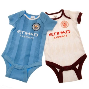 Baby Man City Bodysuits, sleepsuits and Bibs- Official Products - Picture 1 of 18