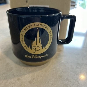 Disney WDW 50th Most Magical Celebration Logo Starbucks Coffee Mug New - Picture 1 of 5