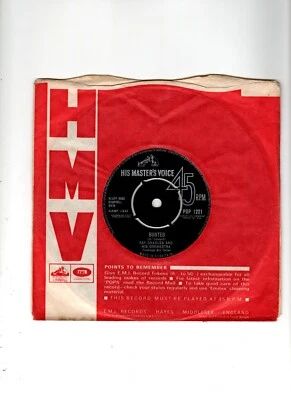 RAY CHARLES - BUSTED / MAKING BELIEVE. UK 1963 ORIG 7" & CO/SLEEVE. EX - Image 1 of 2