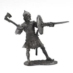 Rutenos de estaño 54 mm. Escultura guerrero ruso siglo 11 escala 1:32 - Imagen 1 de 4