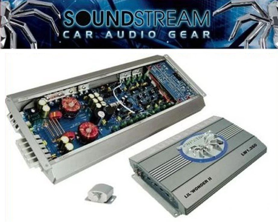 Soundstream LIL´ Wonder LW 1.350 NEU Monoblock 600 Watt Musikleistung LW1.350 - Bild 1 von 1