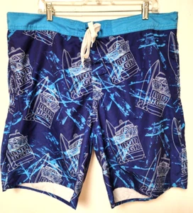Bud Light Herren Badehose blau mit integriertem Mesh Slip Gr. XL - Bild 1 von 4