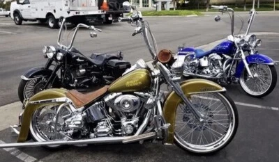 Cholo Harley Davidson Heritage Classic Softail 23" FL Front & Rear Fender - Image 1 of 4