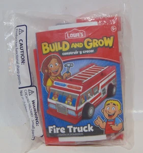 Kits de construcción y cultivo Lowe's camión de bomberos camión madera artesanía proyecto construir y jugar - Imagen 1 de 4