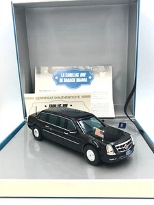Ixo Atlas Luxury : voiture car Cadillac One. Limousine Obama 2009. Coffret. 1/43 - Foto 1 di 9