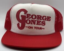 Vintage George Jones On Tour Hat - Country Music Tour Merch Snapback Hat