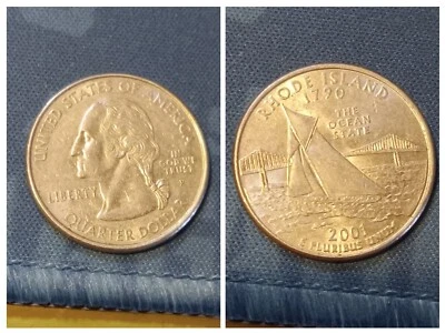 2001 P Washington Rhode Island DDO DDR - Image 1 of 4