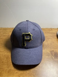 Pittsburgh Piratenmütze Kappe grau gelb Logo verstellbar 100 % Baumwolle - Bild 1 von 4