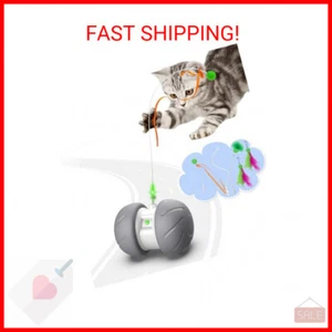 Automatic Cat Toys Interactive Feather Toys, Pet Exercise Electric Toys for Indo - Picture 1 of 2