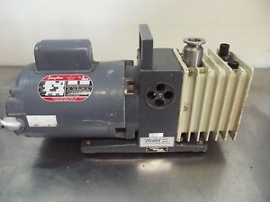Alcatel Vacuum Pump Ty. ZM2004 No. 22787 With Dayton Motor 1/2HP 1725RPM  S2670x
