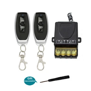 Universal 433MHz Wireless Remote Control Switch Transmitter RF Relay Receiver - Picture 1 of 32