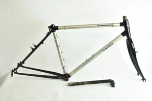 RALEIGH m-trax duo tech frame and fork !! MTB ! TITANIUM and CR-MO composite ! - Picture 1 of 12