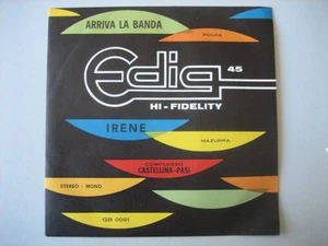 COMPLESSO CASTELLINA PASI "Arriva la banda-Irene" 45ggNUOVO-LISCIO - Picture 1 of 1