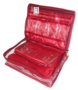 Jewelry Earring Ring Necklace Pendant Storage Travel Case Pouch Bag Box for Gift - Picture 1 of 6