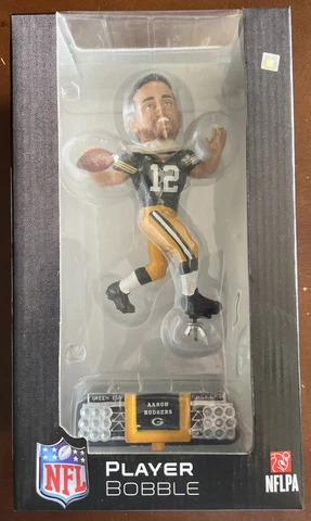 Aaron Rodgers Green Bay Packers Stadium Lights Bobblehead NFL Football Cover