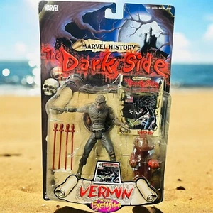 Vintage Marvel History The Dark Side Ungeziefer 5" Actionfigur PX Toy Biz versiegelt - Bild 1 von 10