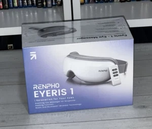 Renpho Eyeris 1 Eye Massager Hearing Music Bluetooth Wireless Technology White - Picture 1 of 12