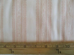 Enchantment Striped by Red Rooster Fabric 100% Cotton By the Yard Cream - Picture 1 of 1