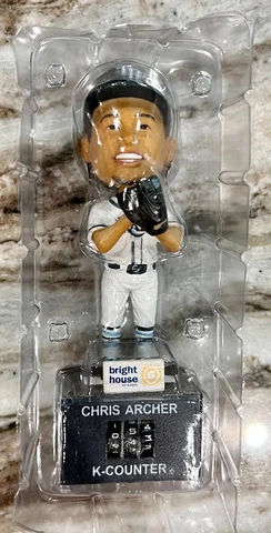 Tampa Bay Rays - Chris Archer K-Counter Bobblehead Stadium Giveaway - New In Box Cover