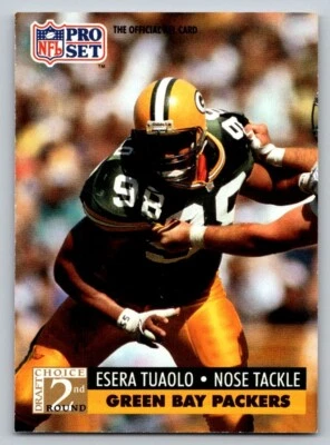 1991 Pro Set Esera Tuaolo #764 - Image 1 of 2