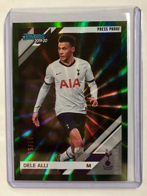 DELE ALLI 2019-20 CHRONICLES DONRUSS PRESS PROOF GREEN #/50 TOTTENHAM HOTSPUR - Image 1 of 2